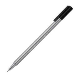 Staedtler Triplus Üçgen Fineliner Siyah 0.3Mm - Staedtler