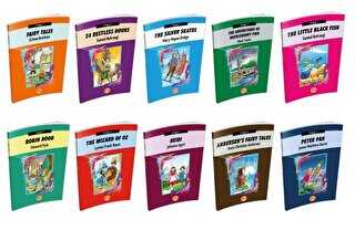 Stage - 1 İngilizce Hikaye Seti 10 Kitap - Biom Yayınları