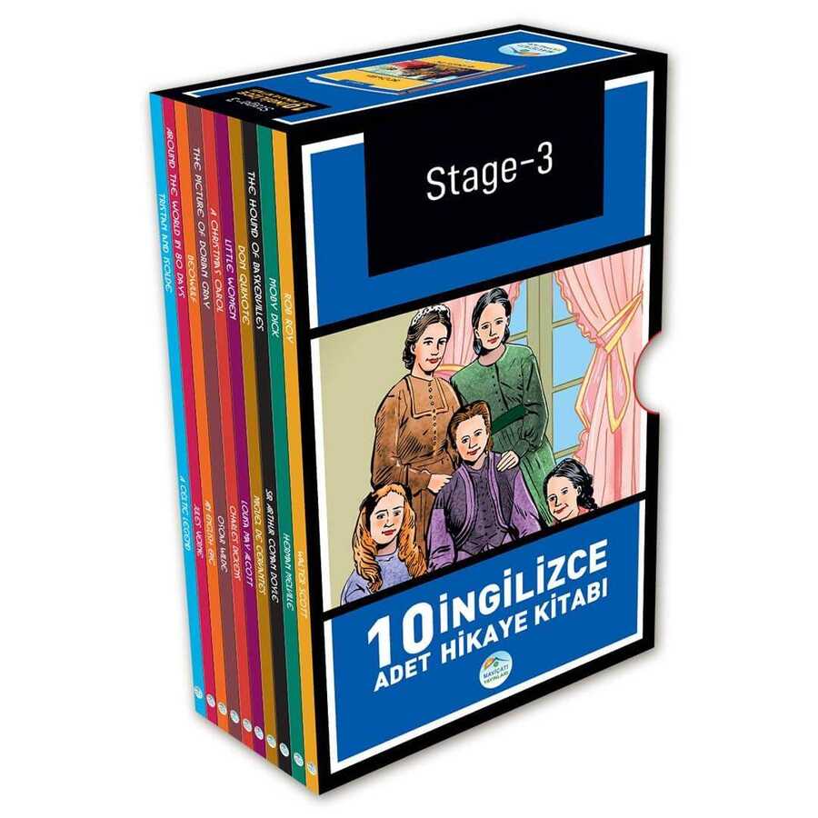 Stage 3 - İngilizce Hikaye Seti 10 Kitap - Maviçatı Yayınları