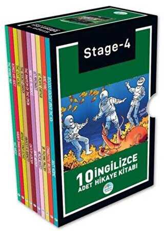 Stage 4 İngilizce Hikaye Seti 10 Kitap Takım