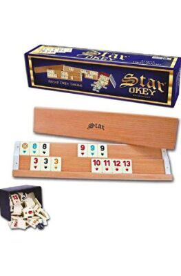 Star Ağaç Okey Orta BoyMlmn Taşlı - 1