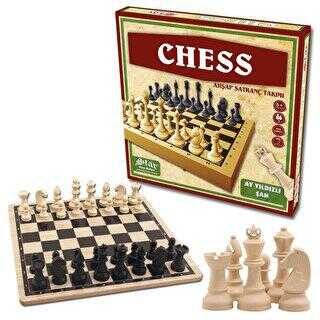 Chess Ahşap Satranç Takımı