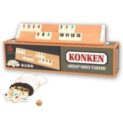 Star Konken Ağaç Okey 1010143 - Star Oyun