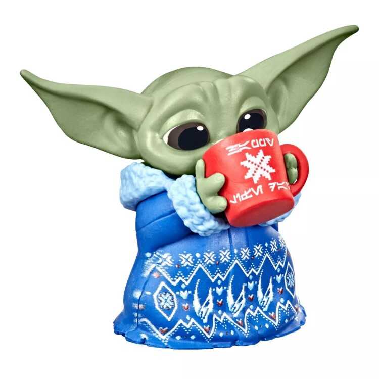 Star Wars The Bounty Collection Grogu Sipping Cocoa Pose