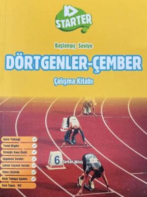 Starter Dörtgenler Ve Çember Çalışma Kitabı - 1