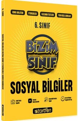 Startfen Yayınları 6. Sınıf - Sosyal Bilgiler Bizim Sınıf - 1