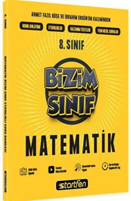 Startfen Yayınları 8. Sınıf Bizim Sınıf Matematik - 1