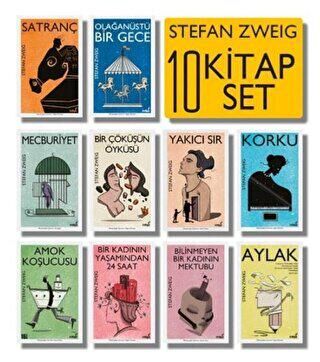 Stefan Zweig Seti - 10 Kitap Takım - 1