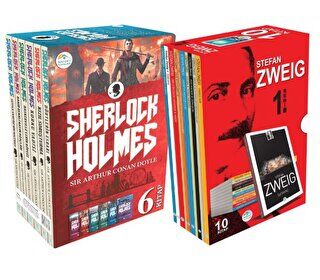 Stefan Zweig ve Sherlock Holmes Seti 16 Kitap - 1