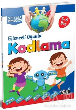 Stema Eğlenceli Oyunlu Kodlama 5-6 Yaş - Niha Çocuk