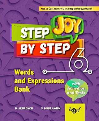 Step By Step Joy 6. Sınıf Words and Expressions Bank