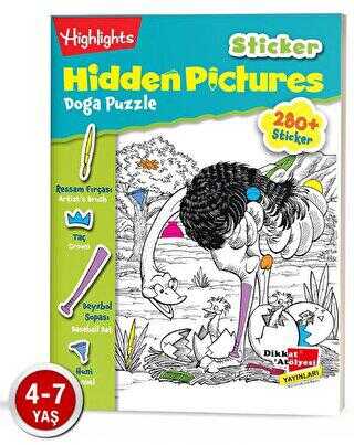 Sticker Hidden Pictures Doğa Puzzle Tek Kitap
