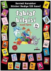 Stickerlı 3+ Yaş Tabiat Bilgisi - Beyaz Panda Yayınları