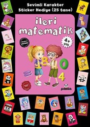Stickerlı 4+ Yaş İleri Matematik - Beyaz Panda Yayınları