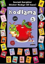 Stickerlı 6+ Yaş Kodlama - Beyaz Panda Yayınları
