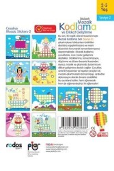 Stickerlı Mozaik Kodlama ve Dikkat Geliştirme - 2 - 2
