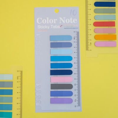 Sticky Color Note 10 Renk Film Index Model-1 - 1