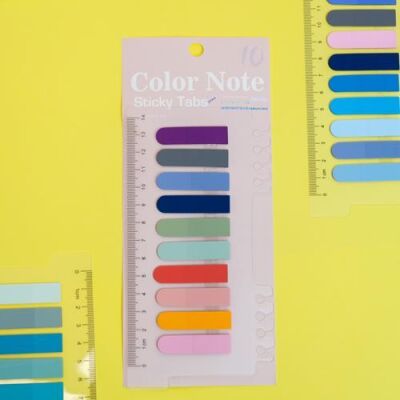 Sticky Color Note 10 Renk Film Index Model-4 - 1