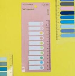 Sticky Color Note 10 Renk Film Index Model-5 - Arc Kırtasiye