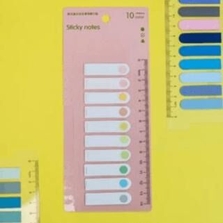 Sticky Color Note 10 Renk Film Index Model-5 - 1