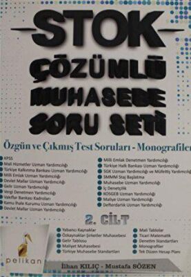 Pelikan Tıp Teknik Yayıncılık Stok Muhasebe Çözümlü Soru Seti Özgün ve Çıkmış Test Soruları Cilt 2 - 1
