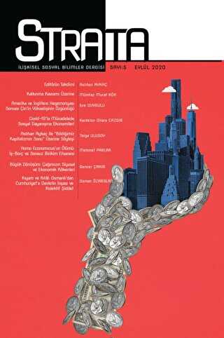 Strata İlişkisel Sosyal Bilimler Dergisi Sayı: 5 Eylül 2020