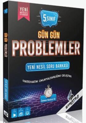 Strateji Yayınları Strateji 5. Sınıf Gün Gün Problemler Soru Bankası - 1