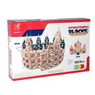 Structure Blocks 3D Puzzle Yapı ve Tasarım Blokları 1014Parça