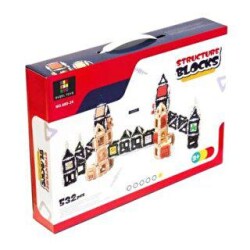 Structure Blocks 3D Puzzle Yapı ve Tasarım Blokları 432 Parça - Structure