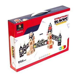 Structure Blocks 3D Puzzle Yapı ve Tasarım Blokları 432 Parça - 1