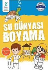 Su Dünyası Boyama - Çocuk Gelişimi Yayınları