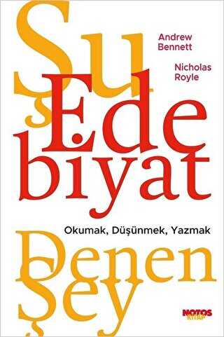Şu Edebiyat Denen Şey - Notos Kitap