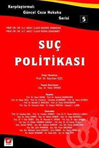 Suç Politikası - Seçkin Yayıncılık