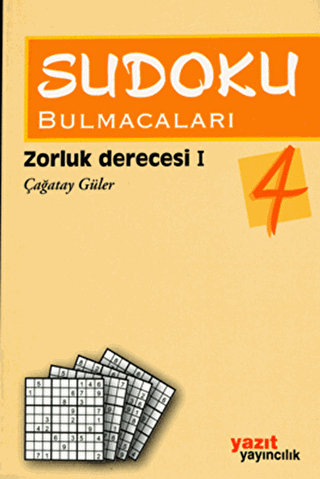 Sudoku Bulmacaları 4 - Yazıt Yayıncılık