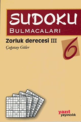 Sudoku Bulmacaları 6 - Yazıt Yayıncılık