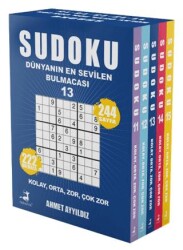 Sudoku Dünyanın En Sevilen Bulmacası 5 Kitap Set - Olimpos Yayınları