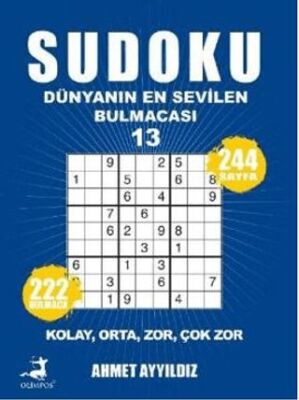 Sudoku Dünyanın En Sevilen Sevilen Bulmacası 13 - 1