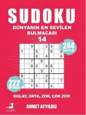Sudoku Dünyanın En Sevilen Sevilen Bulmacası 14 - 1