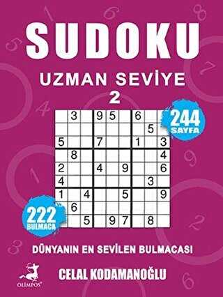 Sudoku Uzman Seviye 2 - Olimpos Yayınları