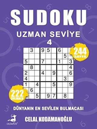 Sudoku Uzman Seviye - 4 - Olimpos Yayınları