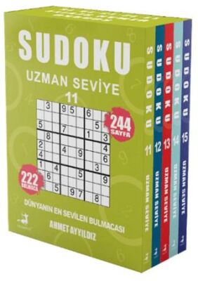 Sudoku Uzman Seviye 5 Kitap Set - 1