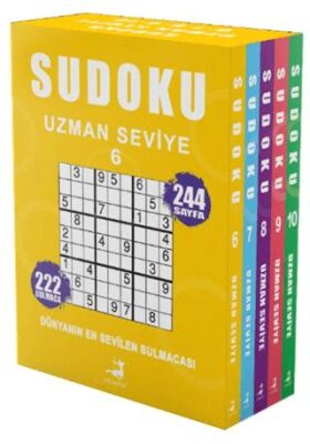 Sudoku Uzman Seviye 5 Kitap Set - 1