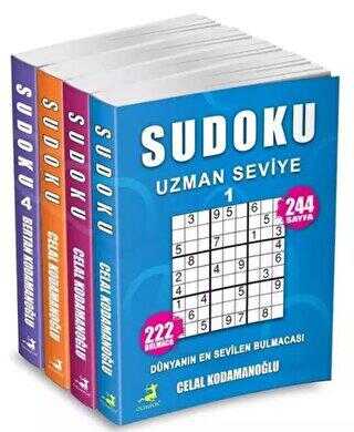 Sudoku Uzman Seviye Seti - 4 Kitap Takım