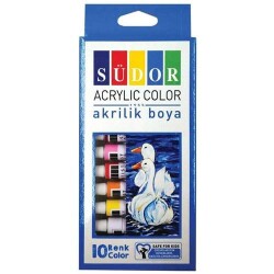 Südor Akrilik Boya Tüp 10X9 Ml - Südor
