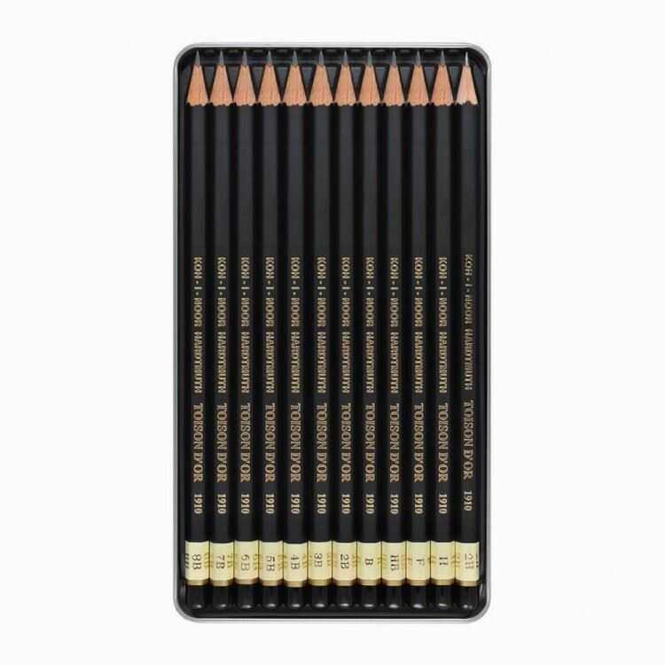 Südor Koh-I-Noor Set Graphite Pencils 12Li