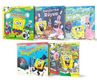 Süngerbob Karepantolon Seti 5 Kitap Takım - Çocuk Gezegeni