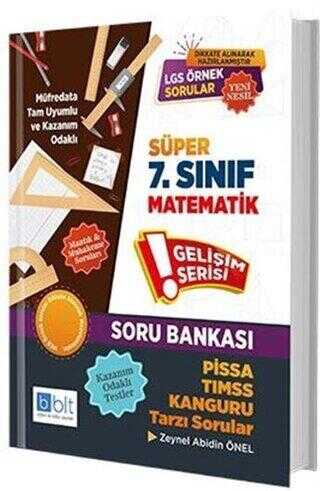 Bulut Eğitim ve Kültür Yayınları Süper 7. Sınıf Matematik Soru Bankası