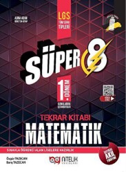 Nitelik Yayınları - Bayilik Süper 8 1. Dönem Matematik Tekrar Kitabı Nitelik Yayınları - Nitelik Yayınları - Bayilik