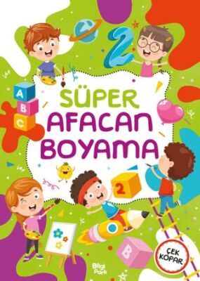 Süper Afacan Boyama Kitabı - 1