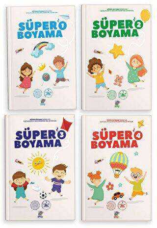 Süper Boyama 4 Kitap Takım
